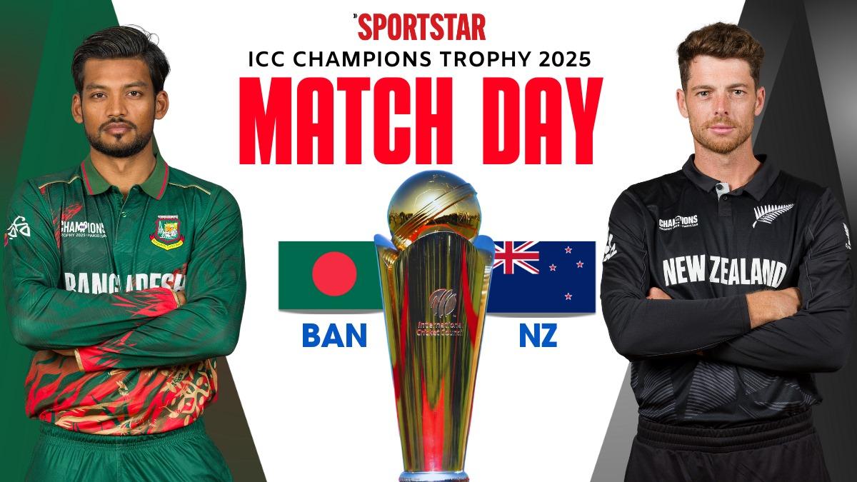 Bangladesh vs New Zealand Live Score, Champions Trophy 2025: NZ eyes back-to-back wins, faces BAN in Rawalpindi